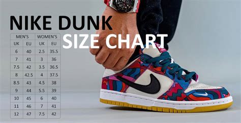 nike dunk.sizing|Nike dunk fit guide.